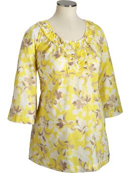 Maternity Pleated Tunics