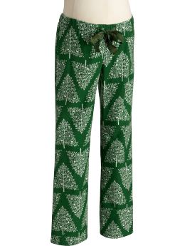 Maternity Printed Flannel Lounge Pants