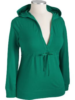 Women's Plus Jersey Babydoll Hoodies