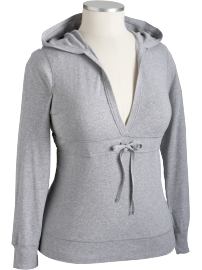 Women's Plus Jersey Babydoll Hoodies
