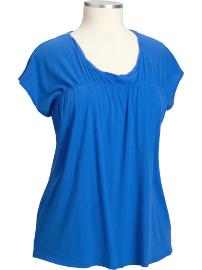 Women's Plus Twist-Neck Tops
