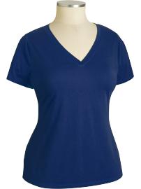 Women's Plus Perfect V-Neck Tees