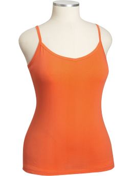 Women's Plus Long Layering V-Neck Camis