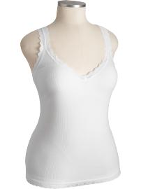 Women's Plus Lace-Trim Camis