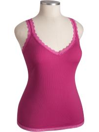 Women's Plus Lace-Trim Camis