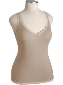 Women's Plus Lace-Trim Camis