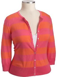 Women's Plus 3/4-Sleeve Cardigans