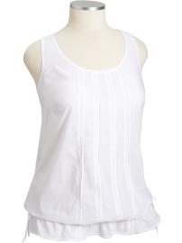 Women's Plus Cinch-Tie Tops