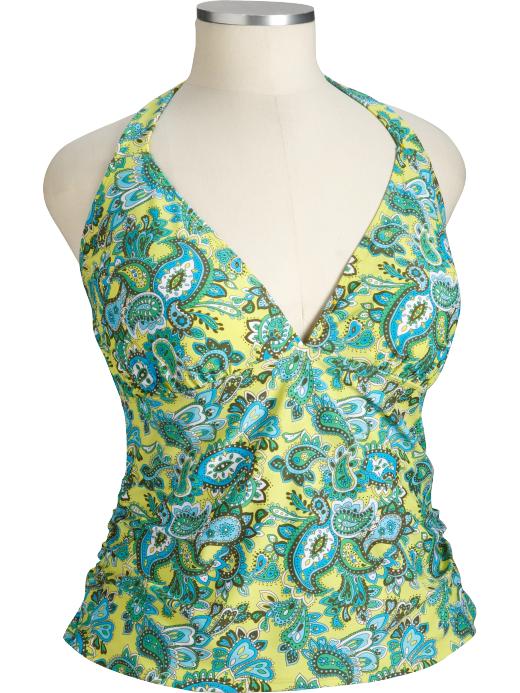 Old Navy Womens Plus Mix & Match Halter Tankini Tops
