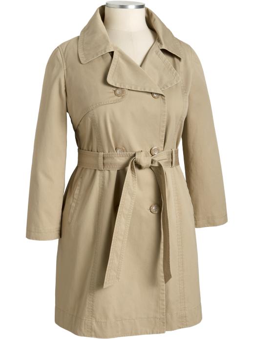 Plus Size Clothing,  Plus Size Womens Clothing Old Navy Womens Plus Belted Trench Coats plus size coats