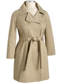 Women's Plus Belted Trench Coats