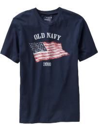 Mens Logo Flag Tees