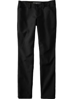 Women: Women's Low-Rise Skinny Pants - Black Jack