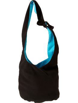 Women: Women's Performance Fleece Crossbody Hobos - Black