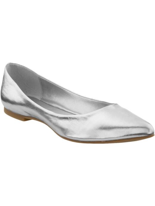 Women's Clothes: Women's Metallic Flats: Flats & Skimmers Shoes & Slippers | Old Navy
