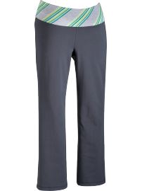 Women's Plus Fold-Over Yoga Pants