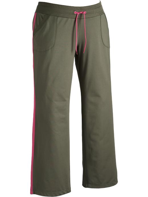 Womens Plus Side-Stripe Active Pants