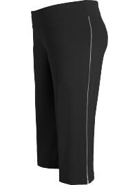 Women's Plus Piped Active Capris (22 1/2")