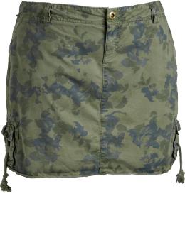 Women's Plus Camo Cargo Minis