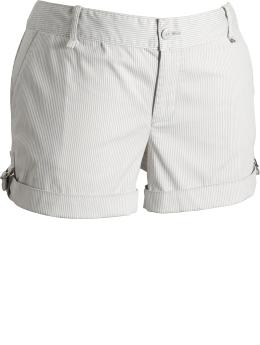 Women's Plus Cuffed Seersucker Shorts
