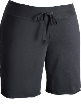 Women's Plus French Terry Drawstring Shorts (8 1/2")