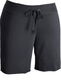 Women's Plus French Terry Drawstring Shorts (8 1/2")