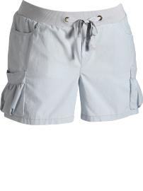Women's Plus Rib-Knit Waist Shorts (5")
