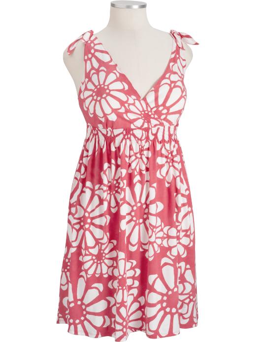 Old Navy Womens Plus Tie-Shoulder Surplice Dresses