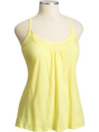 Women's Plus Jersey Racerback Tops
