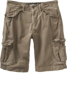 Men's Military-Style Cargo Shorts (13")