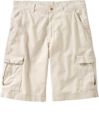 Men's Linen-Blend Cargo Shorts (11 1/2")