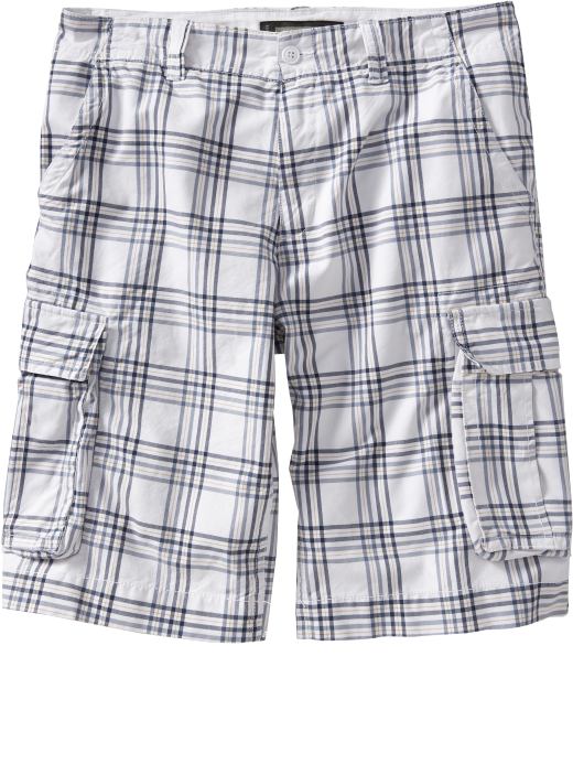 Old Navy Mens Plaid Cargo Shorts (12)