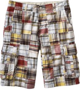 Men's Patchwork Cargo Shorts (11 1/2")
