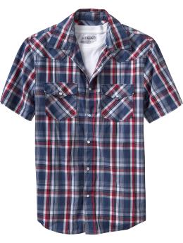 Men's Patterned Western Shirts