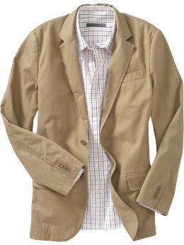 Men's Twill Blazers