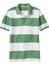 Men's Bold-Stripe Polos