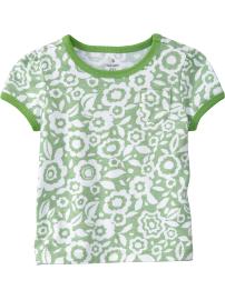 Puff-Sleeve Pocket Tees for Baby