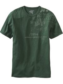 Men's Slub-Knit Graphic Tees