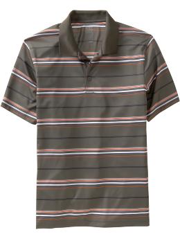 Men's Rec Tech Striped Polos