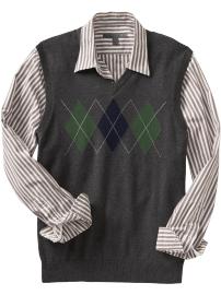 Men's Argyle Sweater Vests