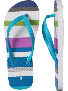 Women's Printed Flip-Flops