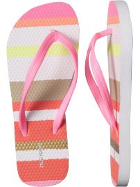 Women's Printed Flip-Flops