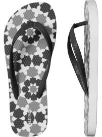 Women's Printed Flip-Flops