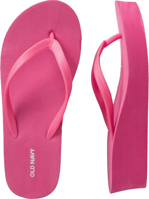 Old Navy Womens Wedge Flip-Flops