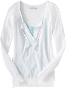 Women's Lightweight Pique Sweaters