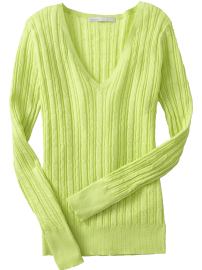 Women's Lightweight Cable-Knit Sweaters