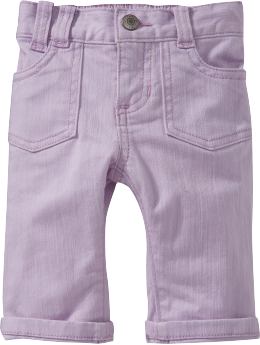 Cuffed Denim Capris for Baby