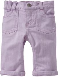 Cuffed Denim Capris for Baby