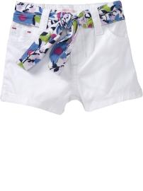 Belted Denim Shorts for Baby