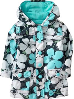 Floral Raincoats for Baby